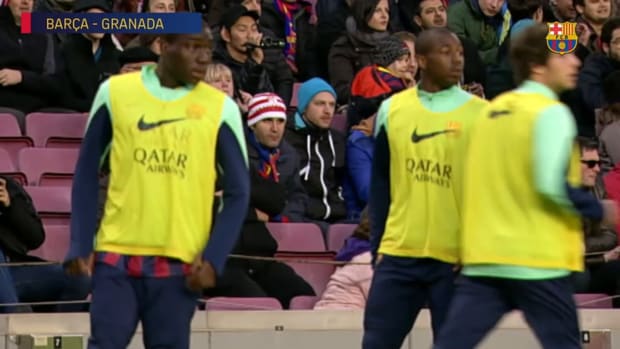 Adama Traoré’s Barça debut in 2013
